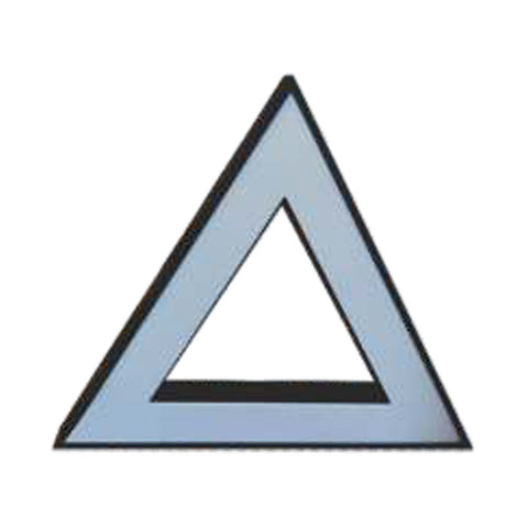 Hollow Triangle Pendant