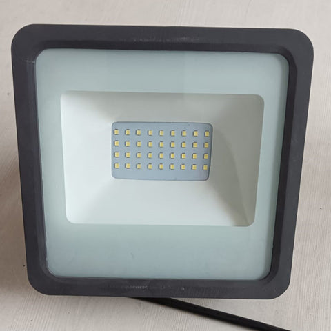 30W Glass Model Flood Light Grey
